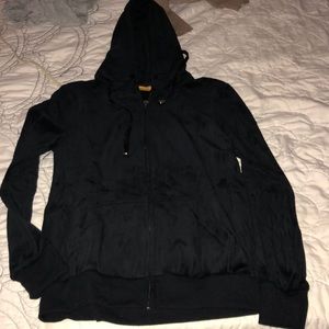 5 for $25❣️Suede feeling zip up hoodie